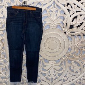 NWOT Skinny cropped leggings denim